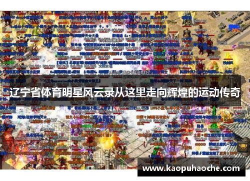 辽宁省体育明星风云录从这里走向辉煌的运动传奇